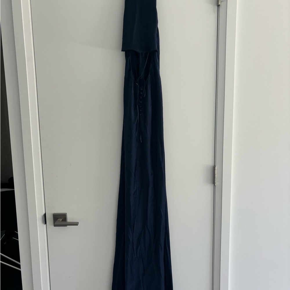Reformation Deep Blue Dress